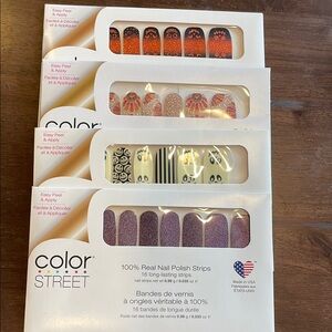 Color Street Nail Polish Strips - Halloween/Thanksgiving Collection